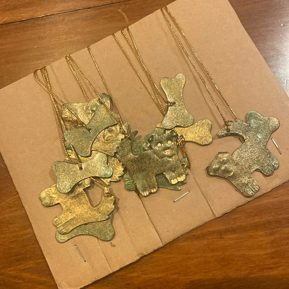 Rana Trading Co. Dog Bone Metal Pup Puppy Pet Doggy 9’ Garland